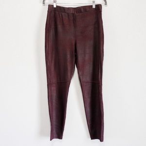 Free People Suede Leggings